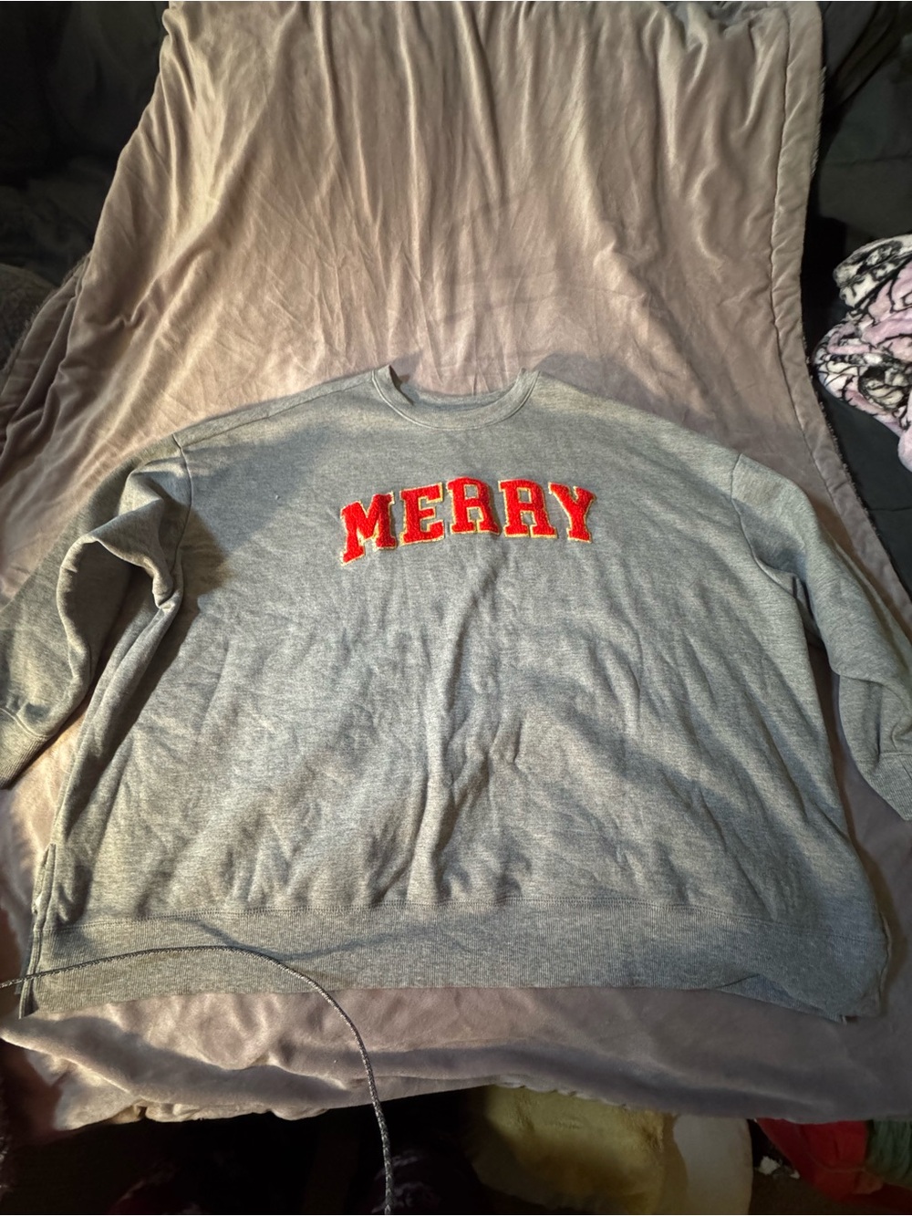 “MERRY” Christmas sweater